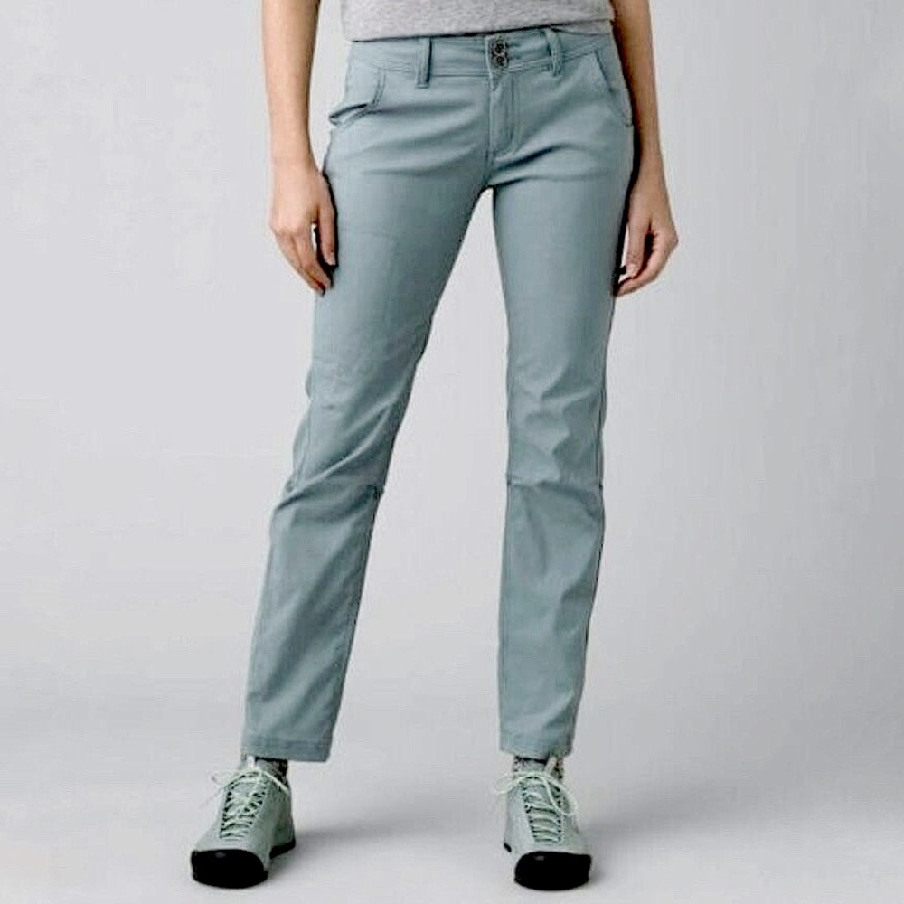 Prana Women’s Halle Hiking Pant, Size 2 Short, Smoky Blue